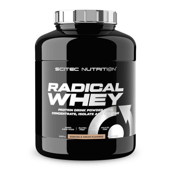 Radical Whey, Cookies & Cream - 2000 grams