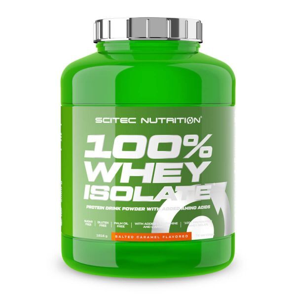 100% Whey Isolate, Salted Caramel - 1816 grams