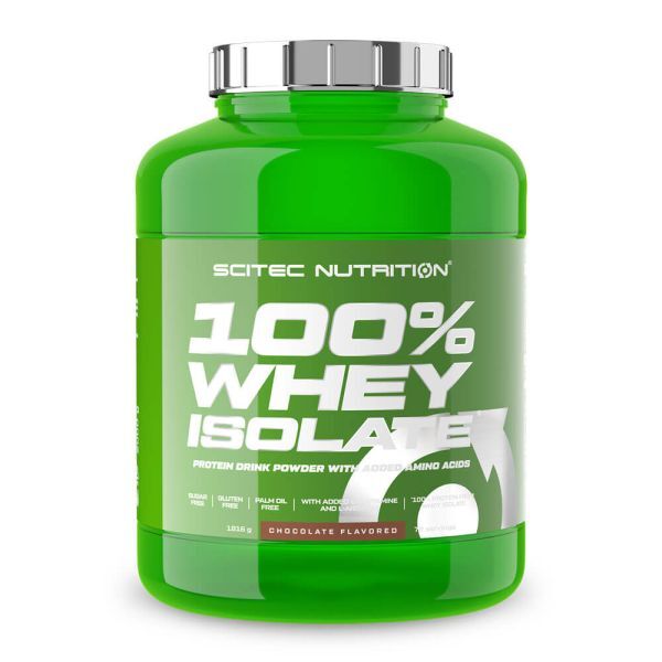100% Whey Isolate, Chocolate - 1816 grams