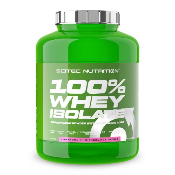 100% Whey Isolate, Strawberry White Chocolate - 1816 grams