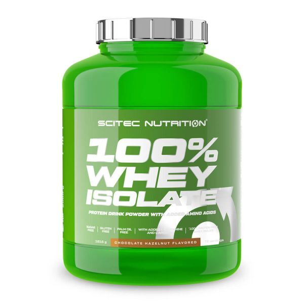 100% Whey Isolate, Chocolate Hazelnut - 1816 grams