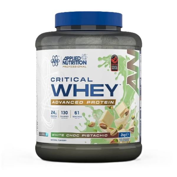 Critical Whey, White Choc Pistachio - 2000 grams