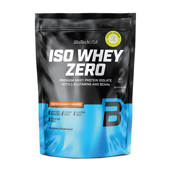 Iso Whey Zero, Salted Caramel - 454 grams