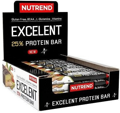 Excelent 25% Protein Bar Double, Chocolate & Nougat with Cranberries - 18 x 85g