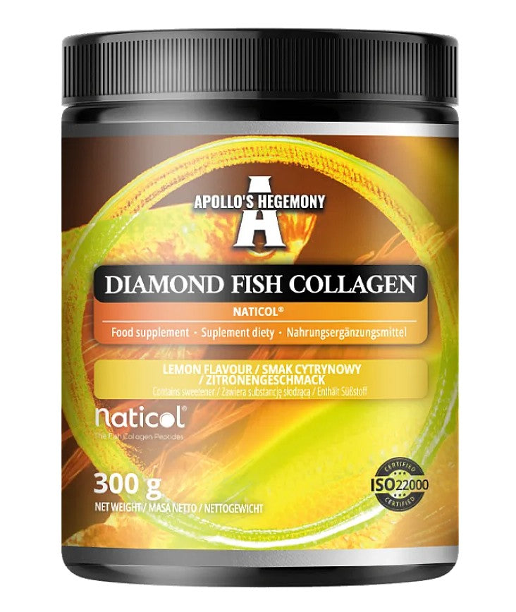 Diamond Fish Collagen, Lemon - 300 grams