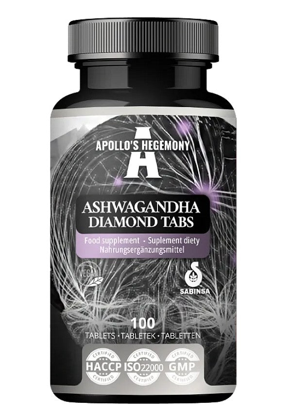 Ashwagandha Diamond - 100 tablets (EAN 8721077930589)