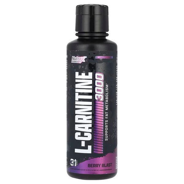 Liquid Carnitine 3000, Berry Blast - 465 ml.