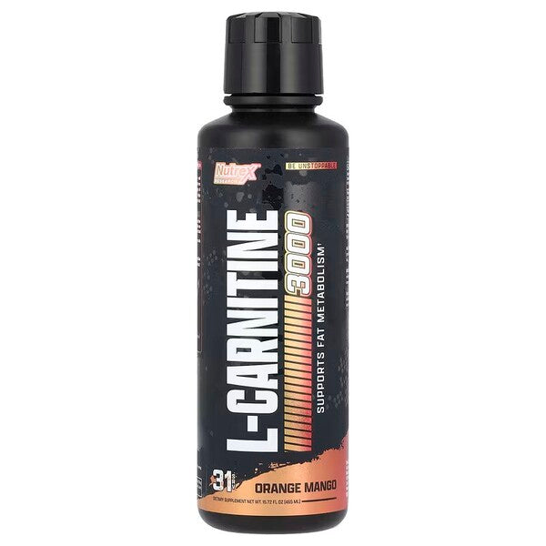 Liquid Carnitine 3000, Orange Mango - 465 ml.