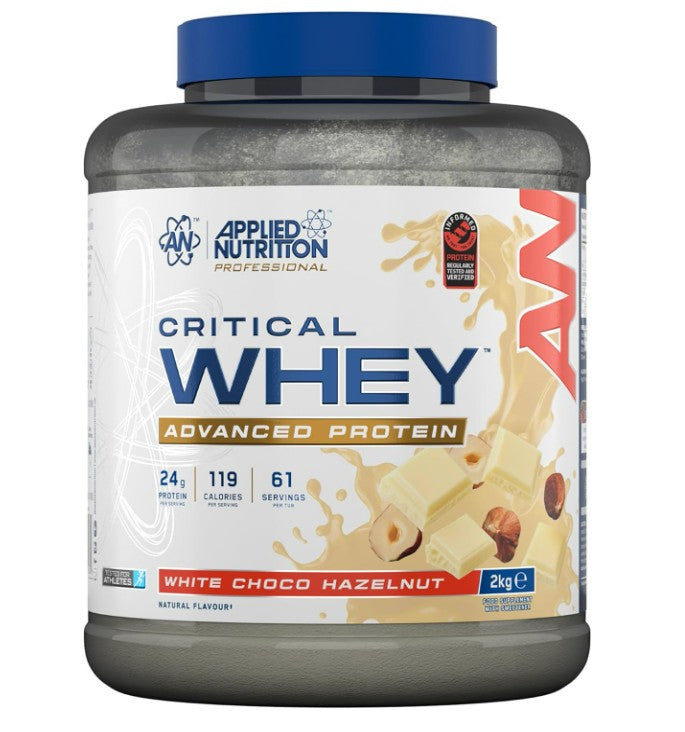 Critical Whey, White Choco Hazelnut - 2000 grams