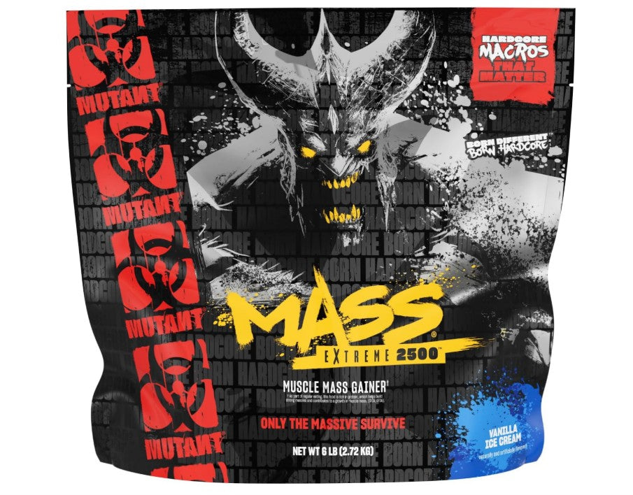 Mutant Mass Extreme 2500, Vanilla Ice Cream - 2720 grams