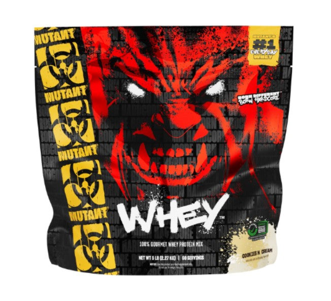 Mutant Whey, Cookies & Cream - 2270 grams
