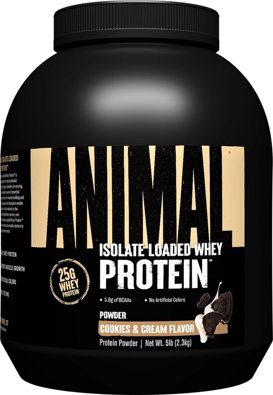 Animal Whey, Cookies & Cream - 2300 grams