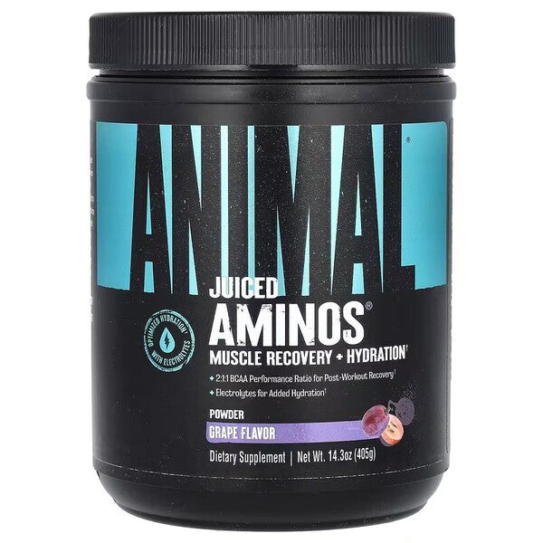 Animal Juiced Aminos, Grape - 405 grams