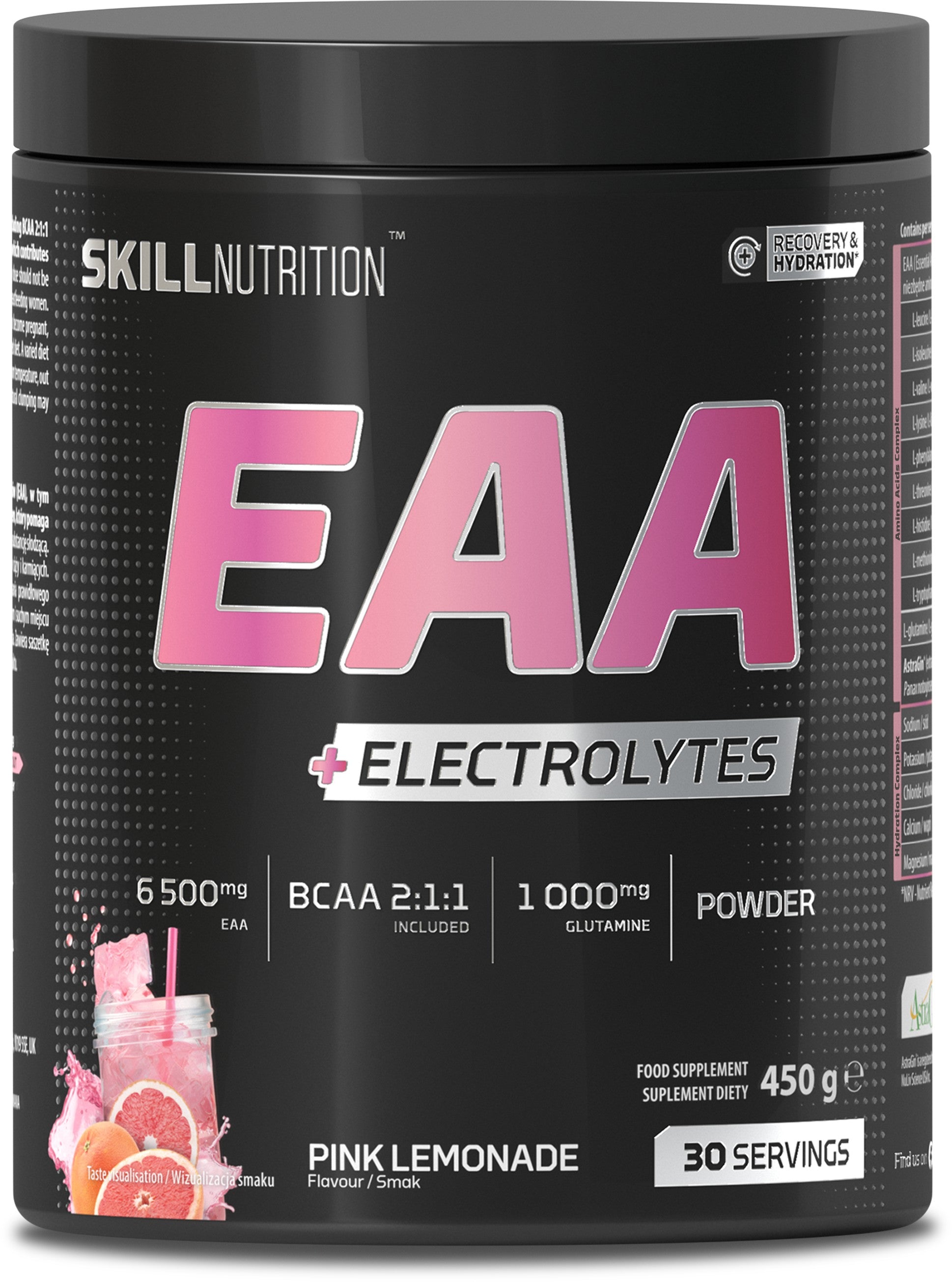 EAA + Electrolytes, Pink Lemonade - 450 grams