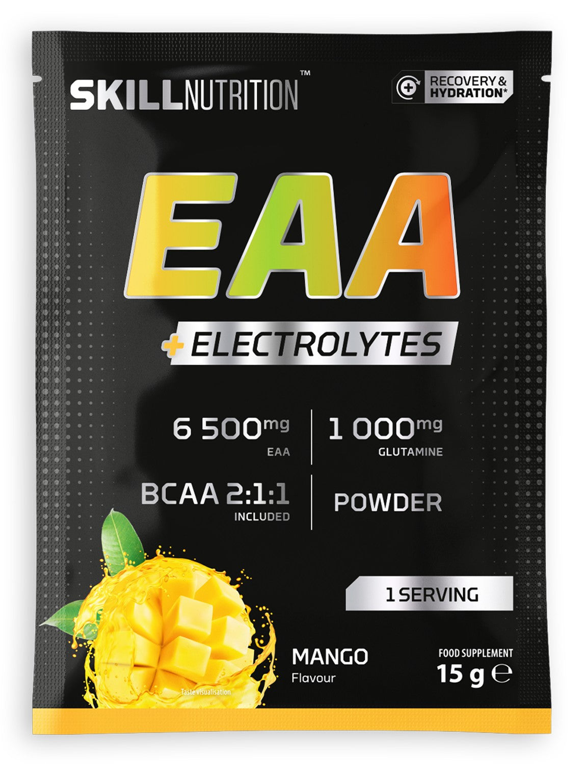 EAA + Electrolytes, Mango - 15 grams (1 serving)