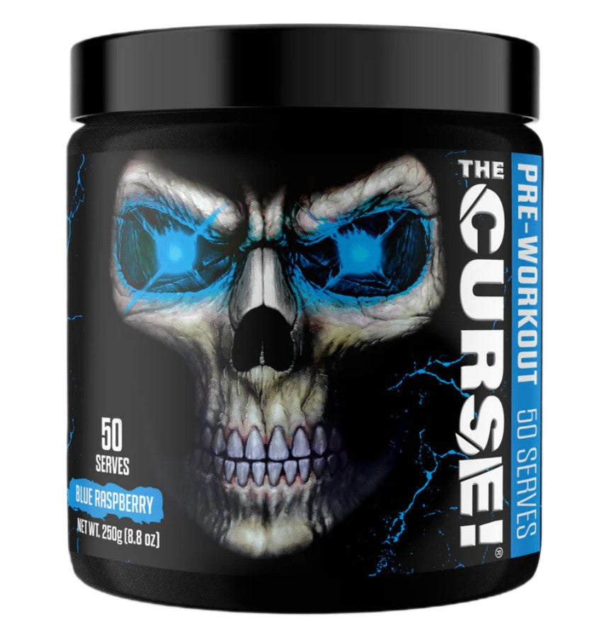 The Curse! Pre-Workout (EU), Blue Raspberry - 250 grams