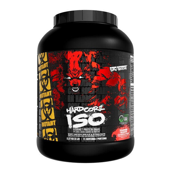 Hardcore Iso, Strawberry Milkshake - 2270 grams