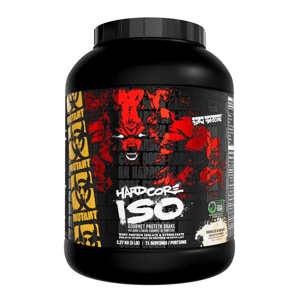 Hardcore Iso, Cookies & Cream - 2270 grams