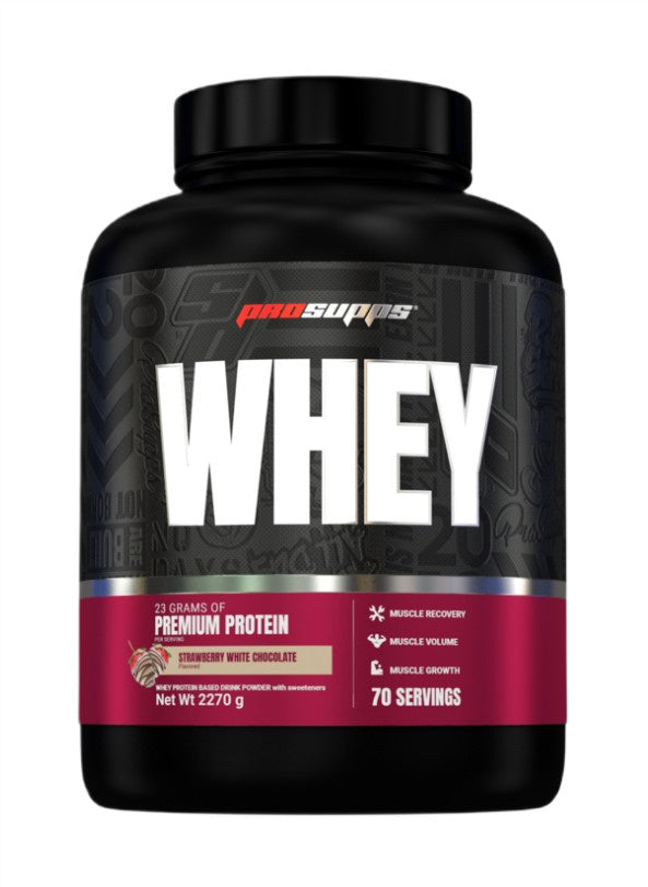 Whey, Strawberry White Chocolate - 2270 grams