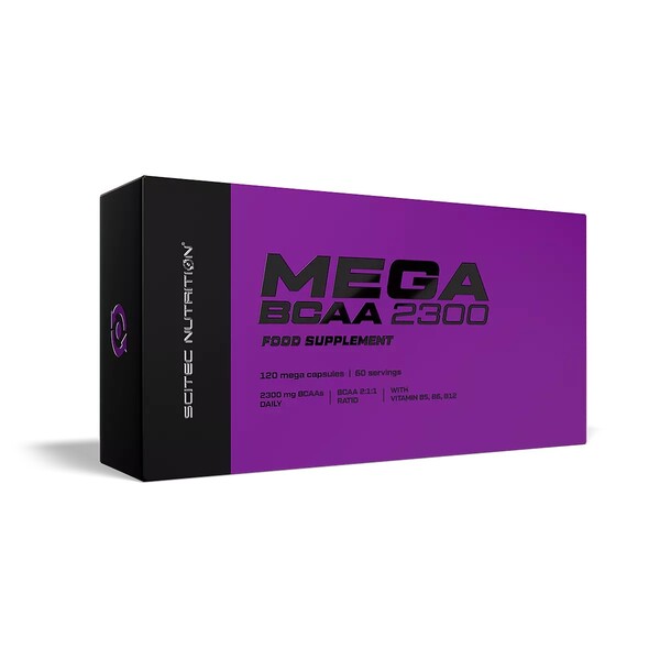 Mega BCAA 2300 - 120 mega caps