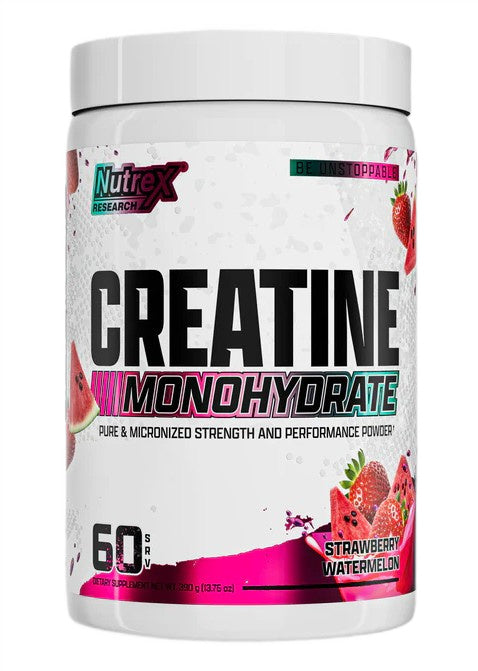 Creatine Monohydrate, Strawberry Watermelon - 390 grams