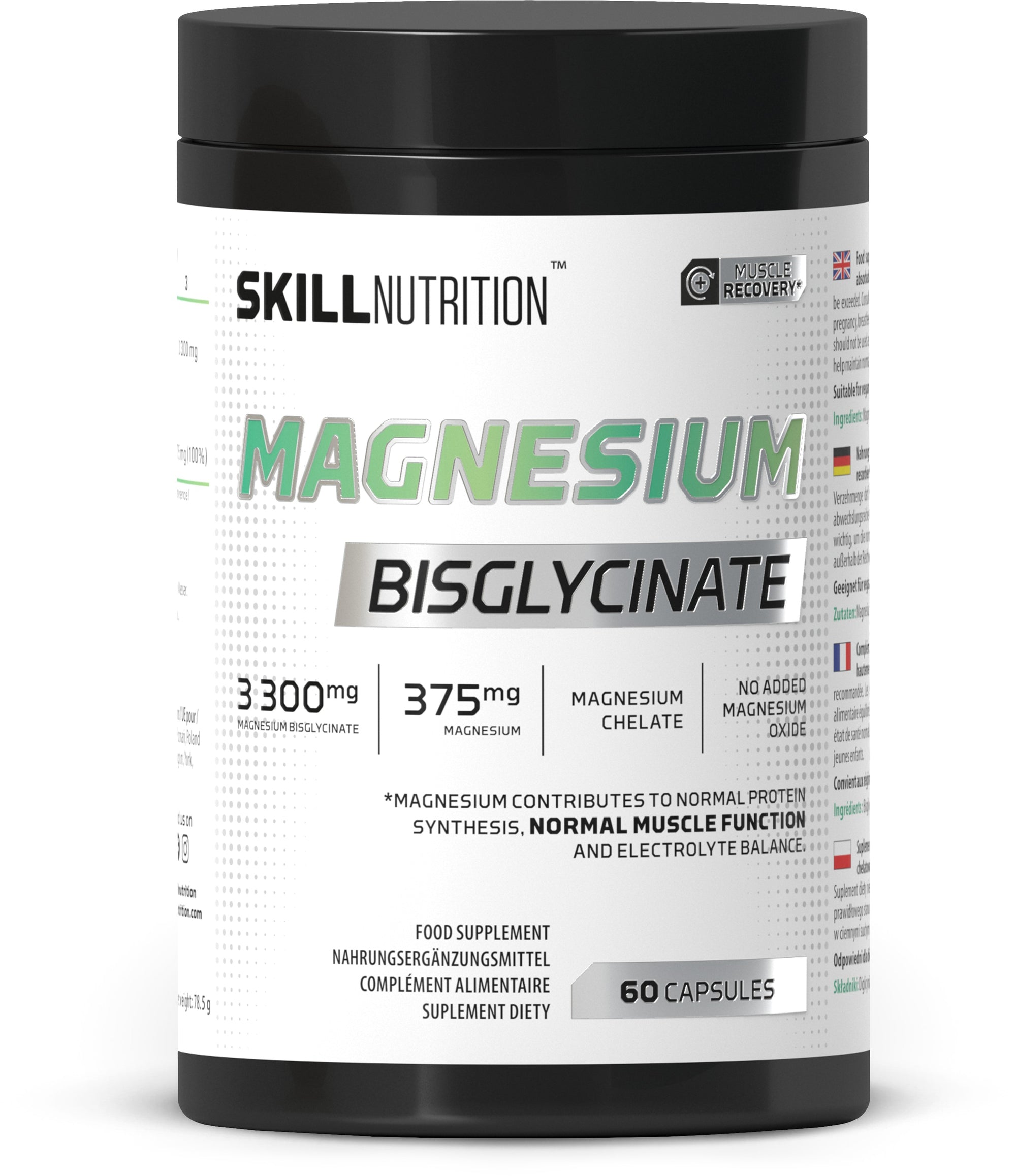 Magnesium Bisglycinate - 60 caps