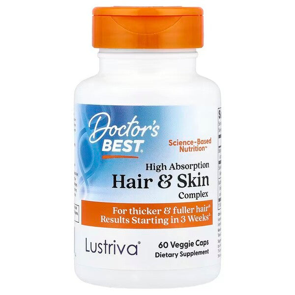 High Absorption Hair & Skin Complex - 60 vaps