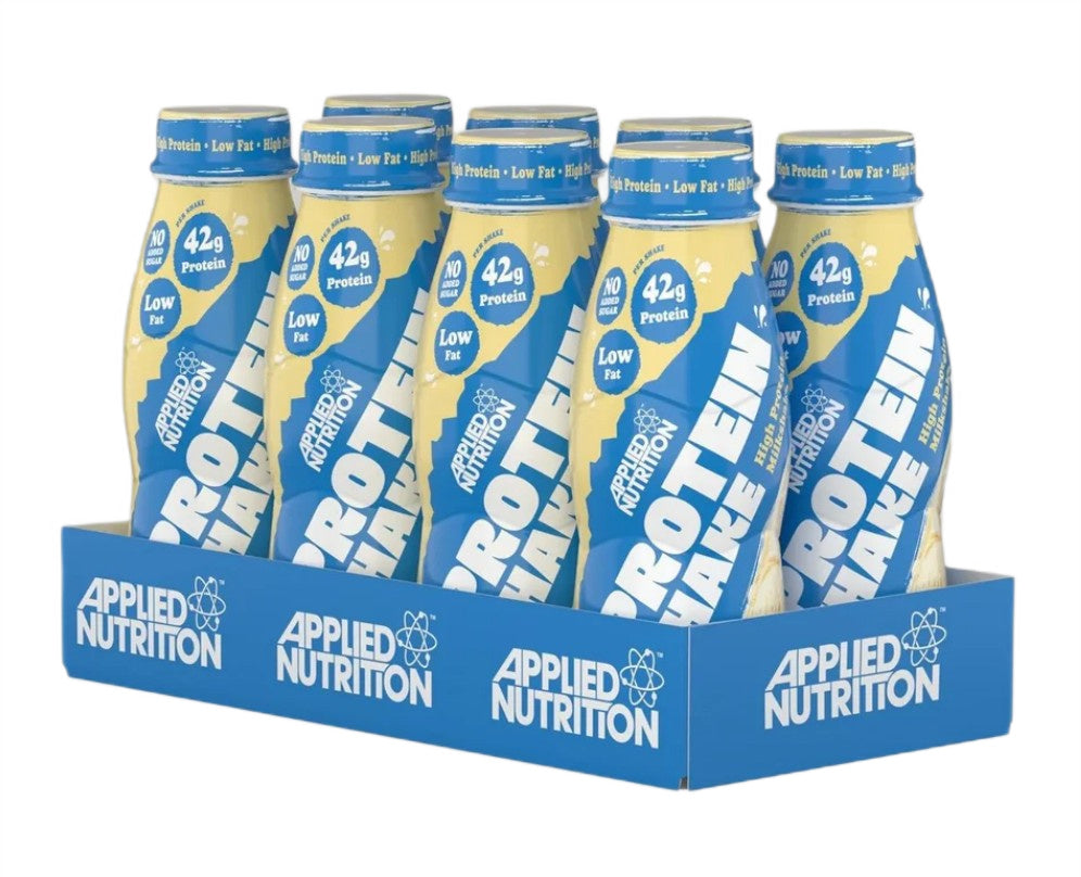 High Protein Shake, Vanilla Ice Cream - 8 x 500 ml.