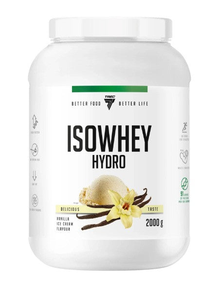 Isowhey Hydro, Vanilla Ice Cream - 2000 grams