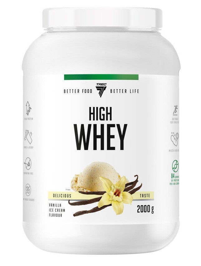 High Whey, Vanilla Ice Cream - 2000 grams