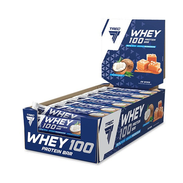 Whey 100 Protein Bar, Coconut - 28 x 40g