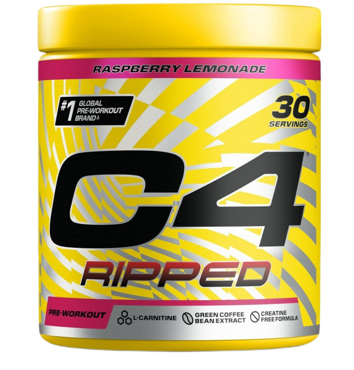 C4 Ripped, Raspberry Lemonade - 192 grams