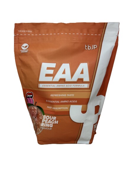 EAA, Sour Peach Rings - 1000 grams