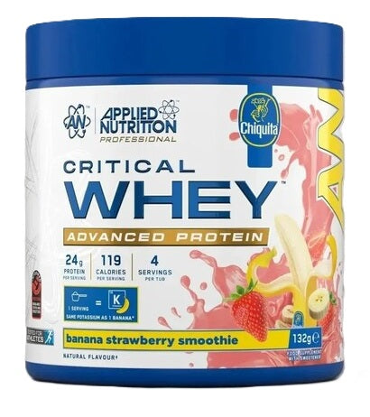 Critical Whey, Banana Strawberry Smoothie - 132 grams (4 servings)