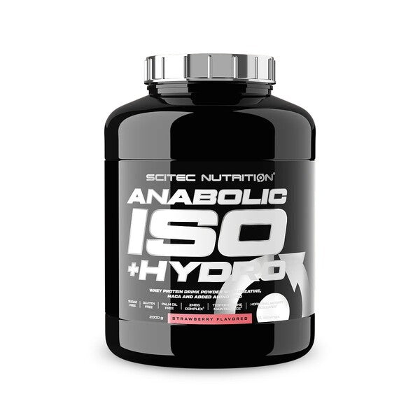 Anabolic Iso + Hydro, Strawberry - 2000 grams
