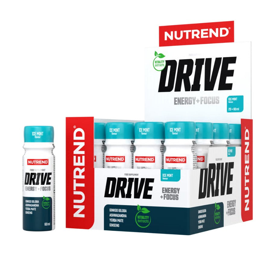 Drive Shot, Ice Mint - 20 x 60 ml.