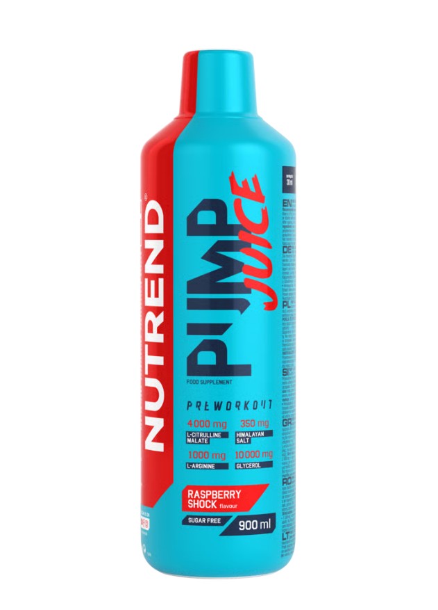 Pump Juice, Raspberry Shock - 900 ml.