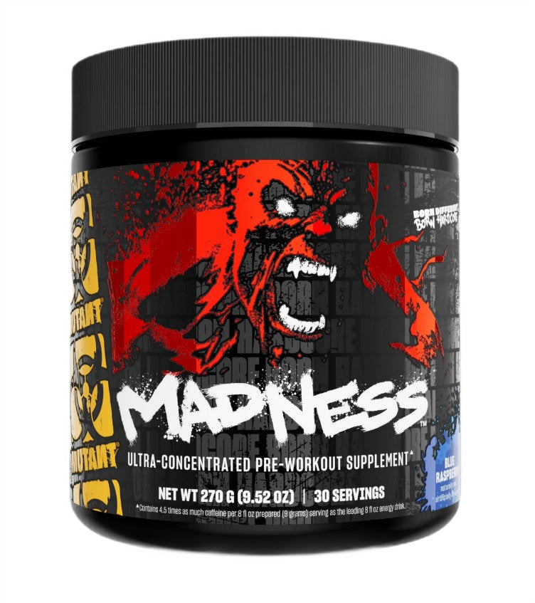 Mutant Madness, Blue Raspberry - 270 grams