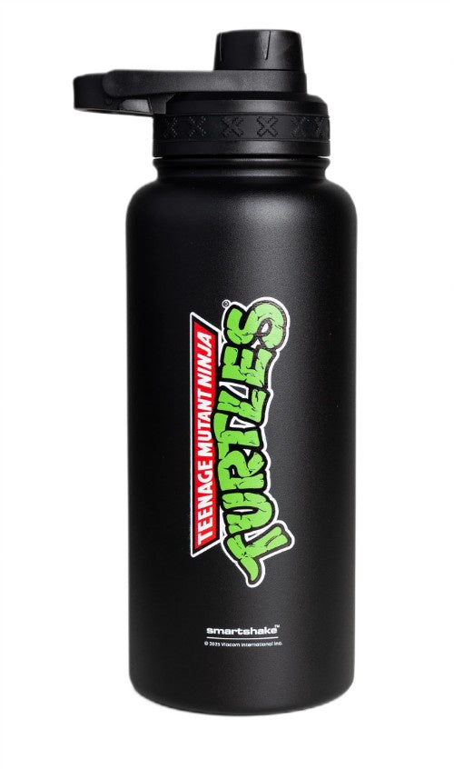 Bohtal Insulated Sports Bottle - TMNT, Classic Logo Black - 960 ml.