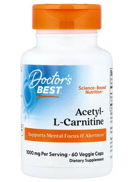 Acetyl L-Carnitine, 500mg - 60 vcaps