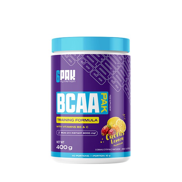 BCAA Pak, Cactus Lemon - 400 grams