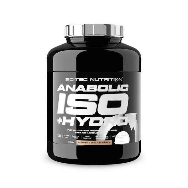 Anabolic Iso + Hydro, Cookies & Cream - 2000 grams