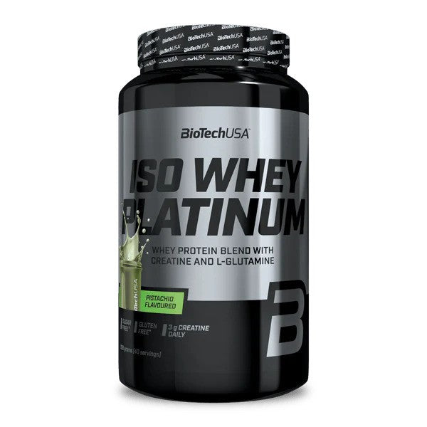 Iso Whey Platinum, Pistachio - 908 grams