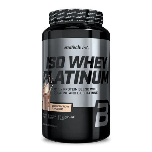 Iso Whey Platinum, Cookies & Cream - 908 grams