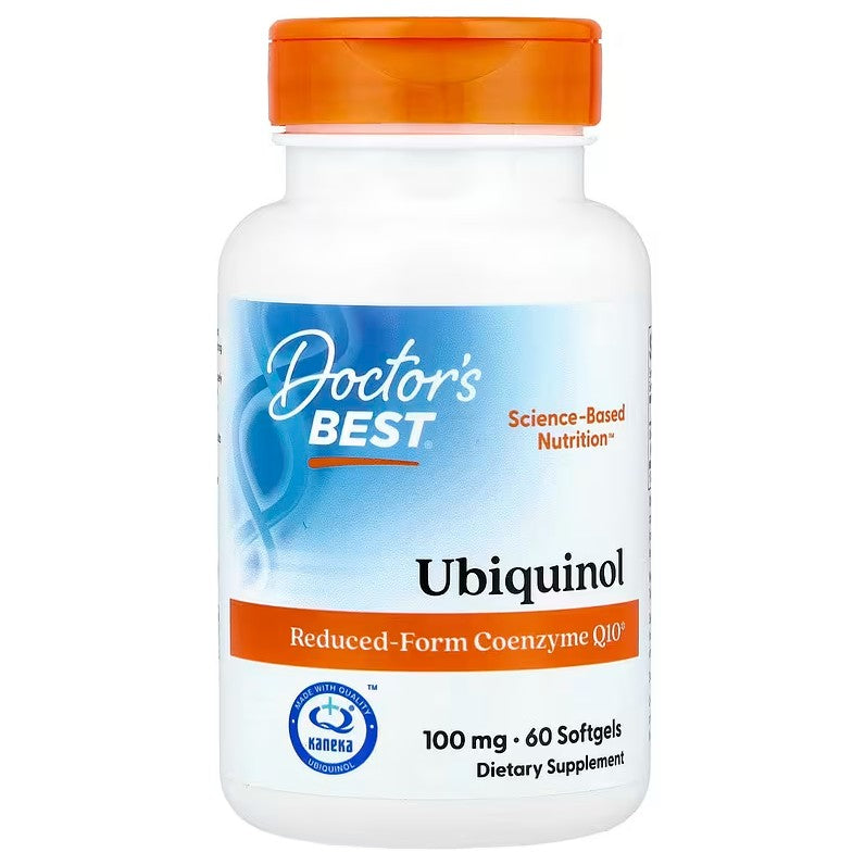 Ubiquinol with Kaneka, 100mg - 60 softgels