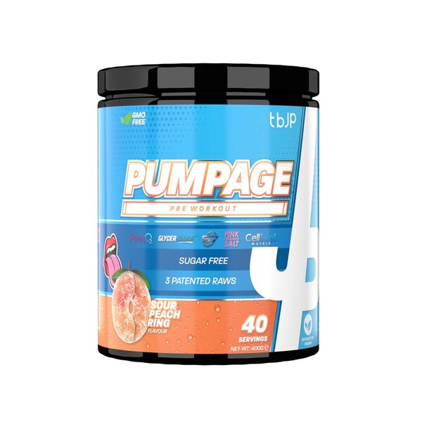 Pumpage, Sour Peach Ring - 400 grams