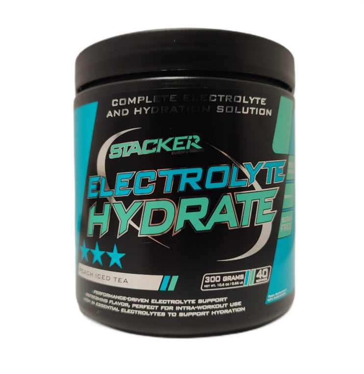 Electrolyte Hydrate, Peach Iced Tea - 300 grams