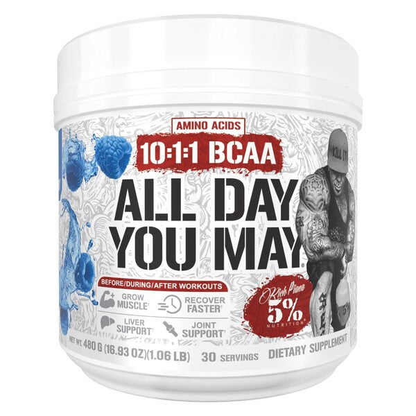 AllDayYouMay - Legendary Series, Blue Raspberry - 480 grams