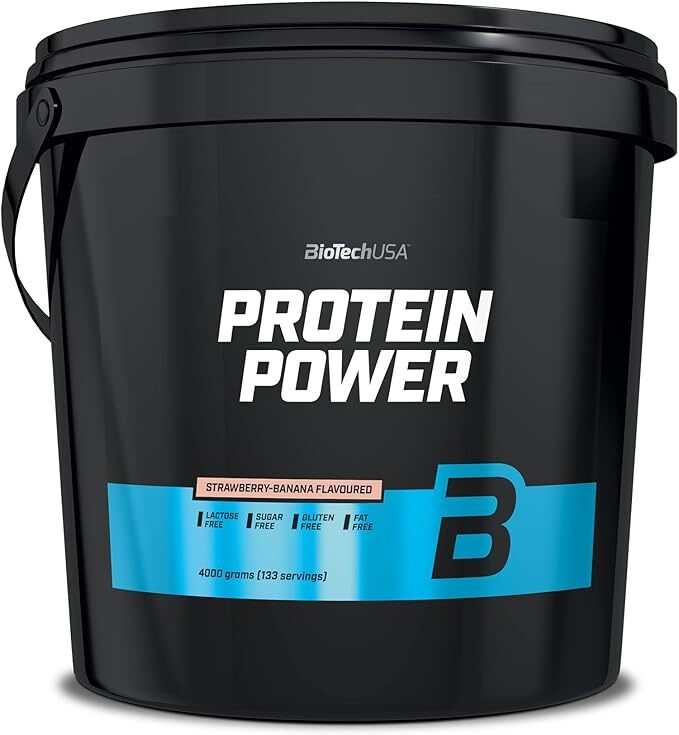 Protein Power, Strawberry Banana - 4000 grams