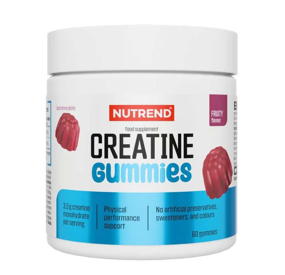 Creatine Gummies, Fruity - 60 gummies